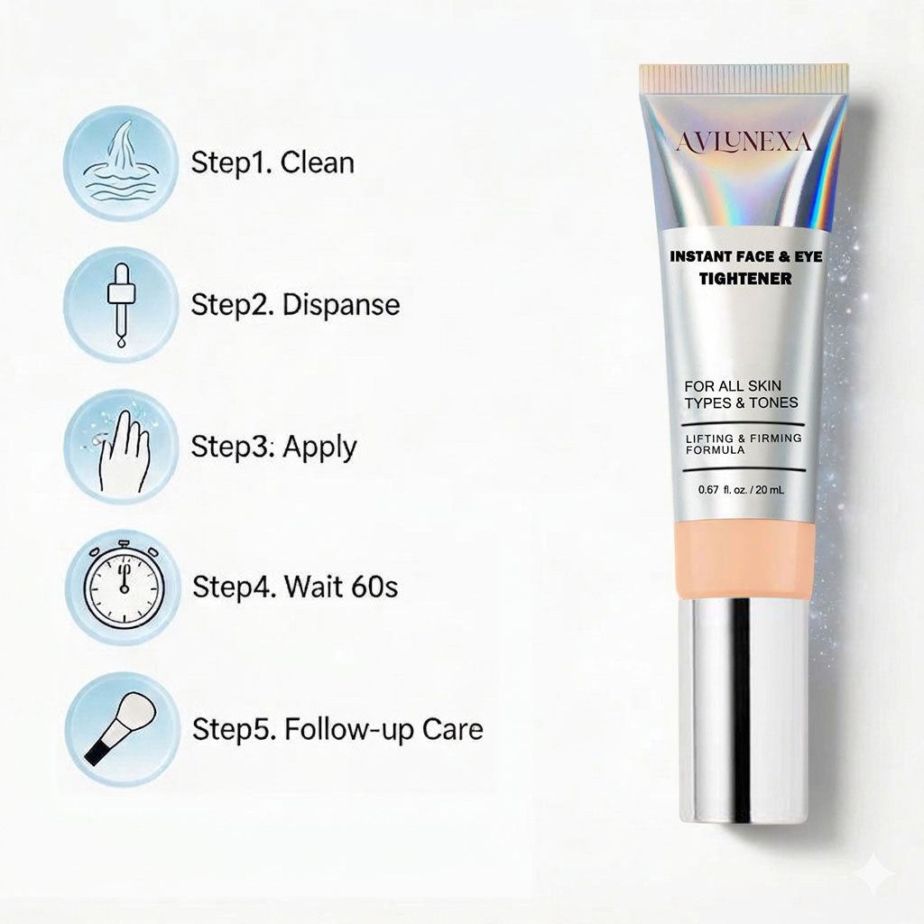 Avlunexa™ Instant Face Temporary Tightener – Instant visible results in 60 seconds