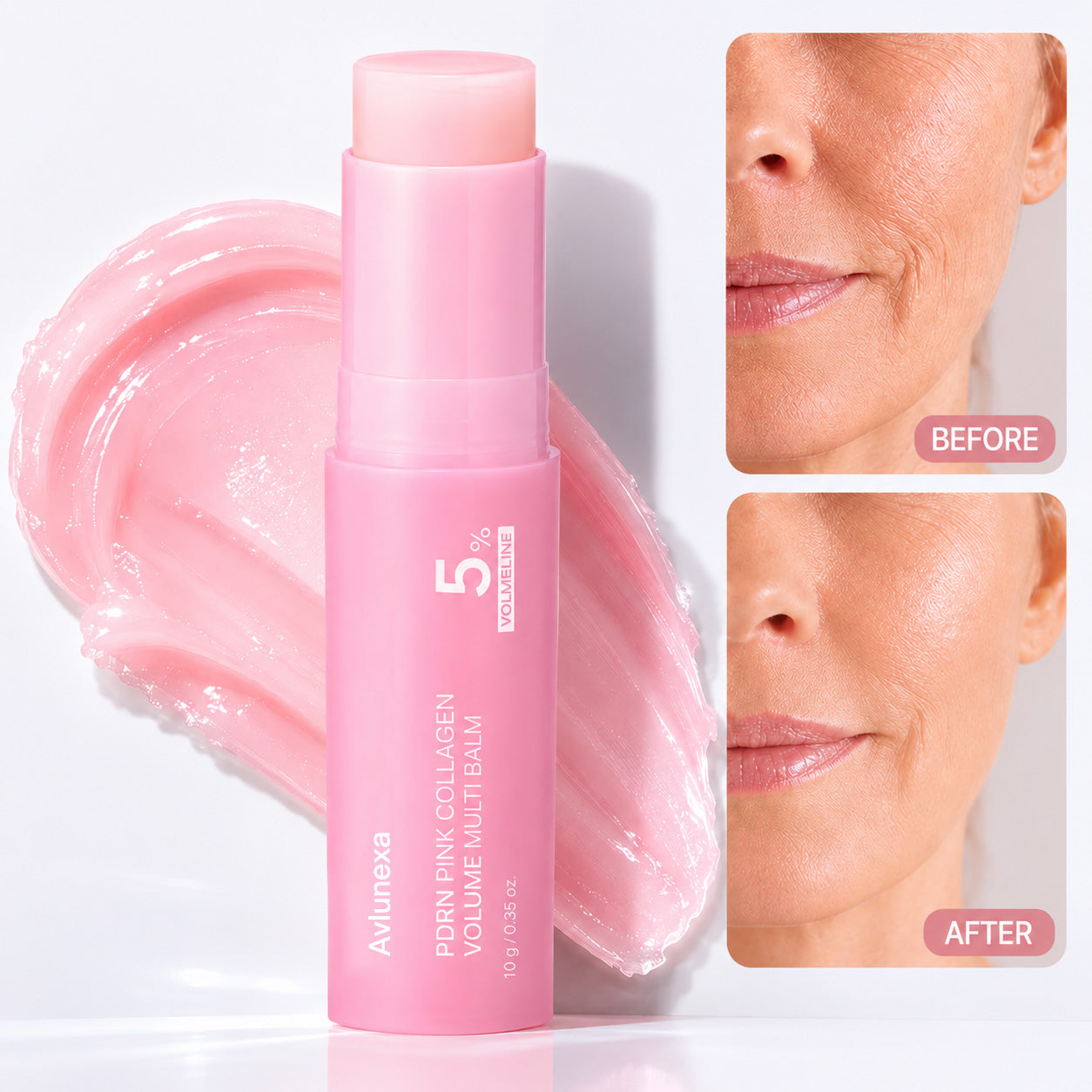 🔥LAST DAY 60% OFF Avlunexa Korean Pink CollagenVolume Multi Balm