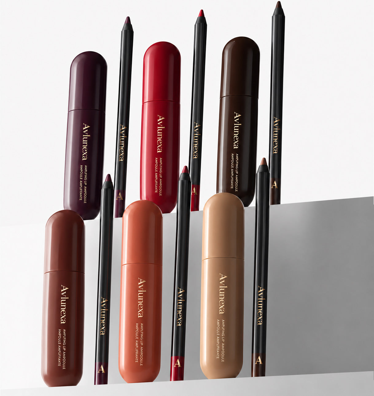 The  Signature Set： One Ampoule. One Liner. Your Signature Lip, Perfected.