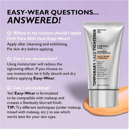 Instant Firming Temporary Face Tightener Easy-Wear Formula